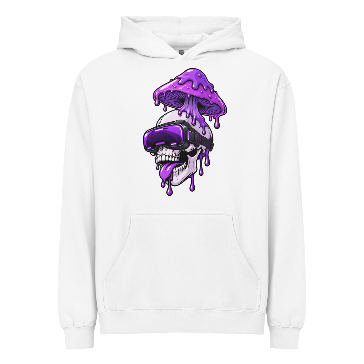 Talk Less VR Skull Men’s Box Hoodie