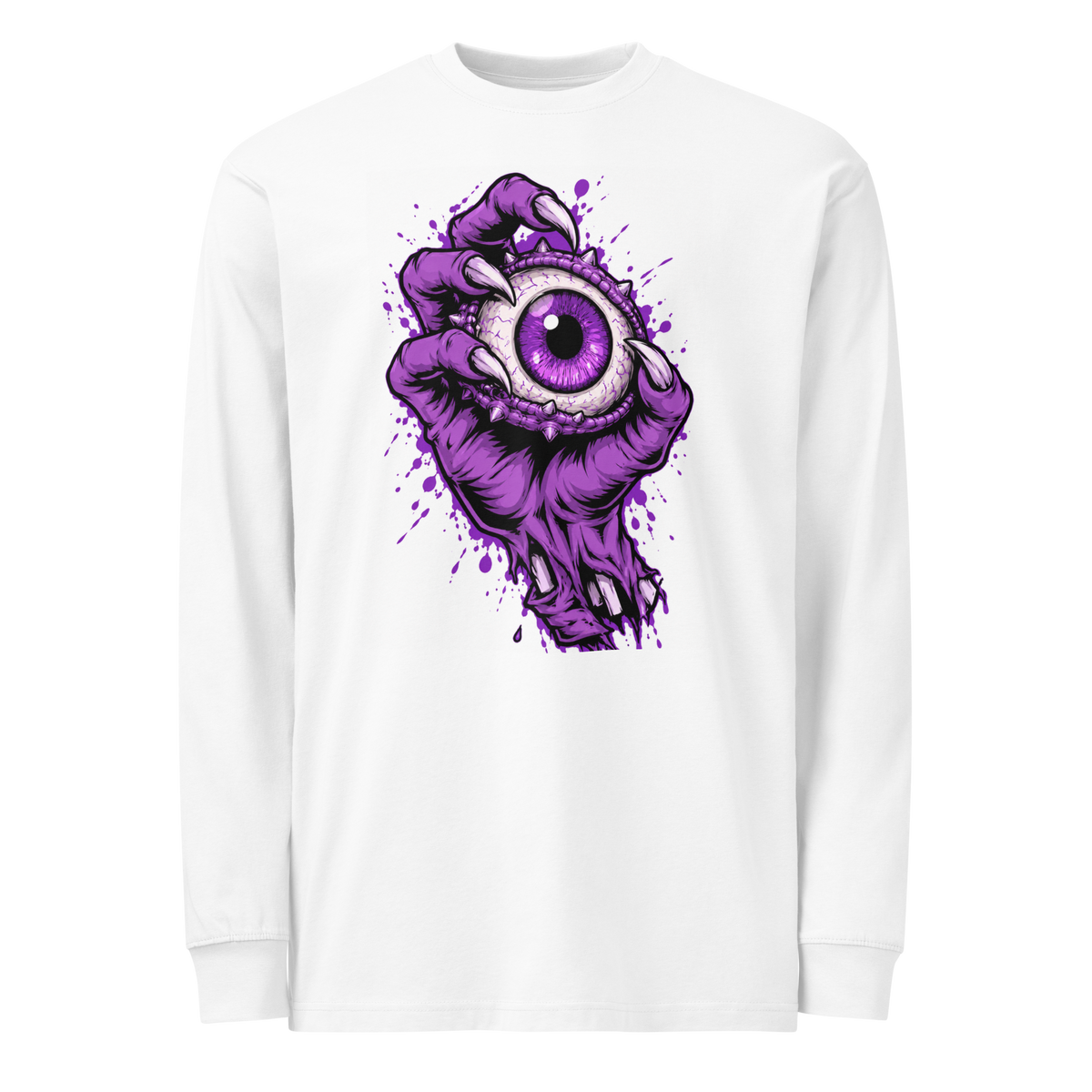 Talk Less All-Seeing Eye Men’s Heavyweight Long-Sleeve Shirt