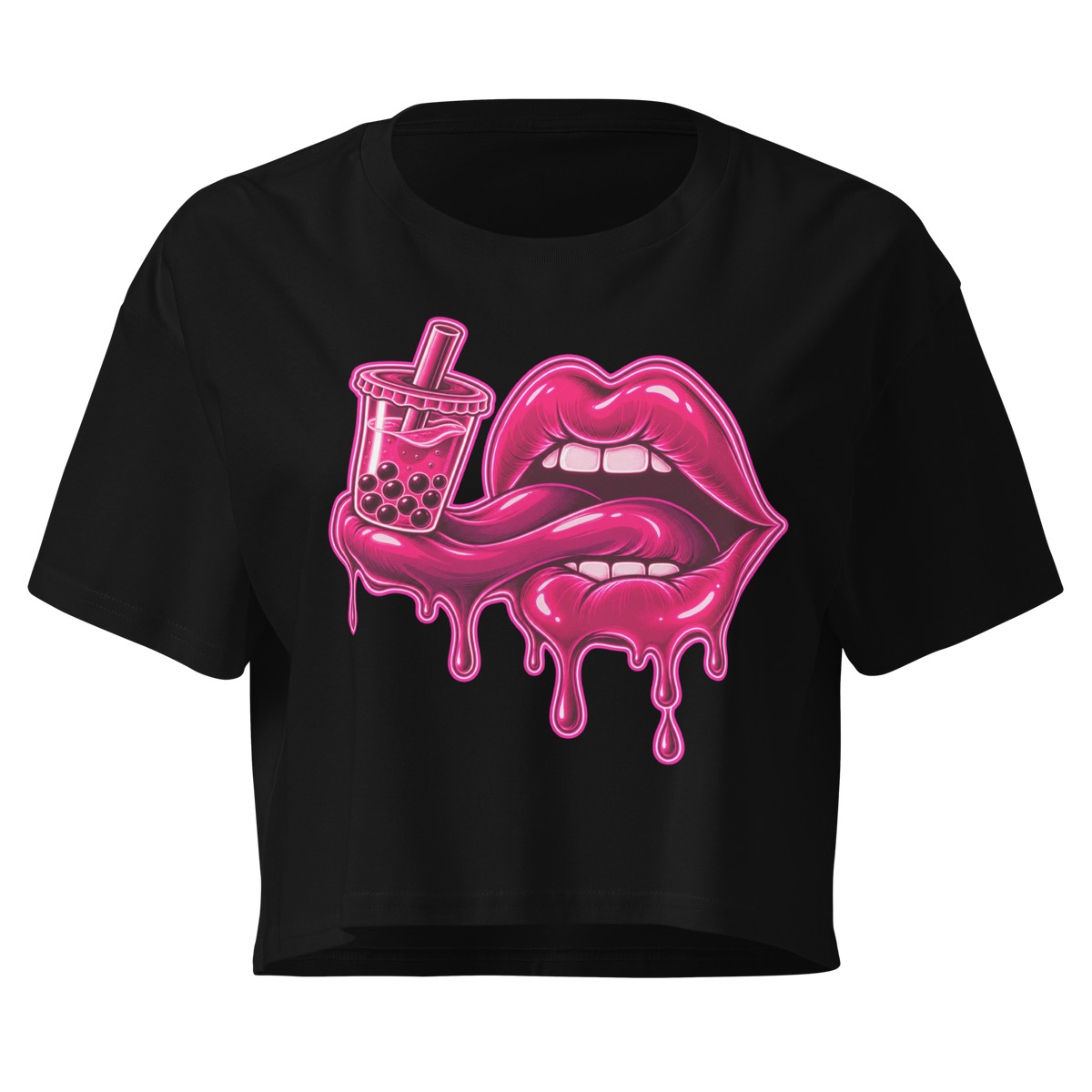 Women’s Bubble Kiss Crop Top