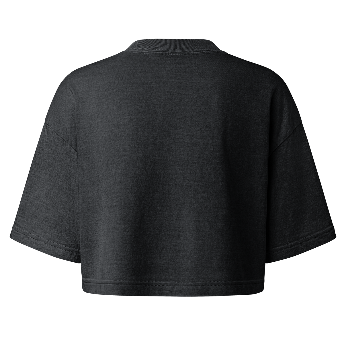 Talk Less Psychedelic Bloom Women’s Cropped Tee